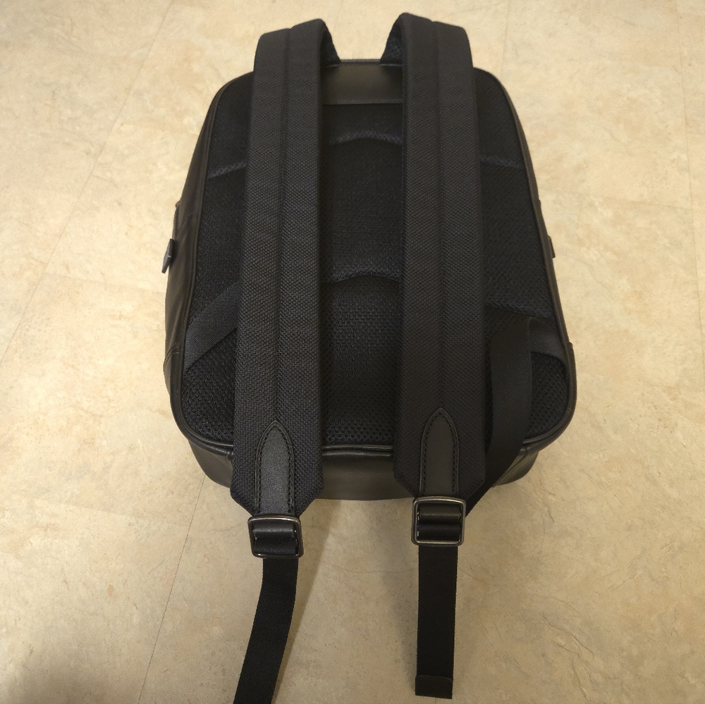 Coach Black and Red Checkered Backpack - image 7